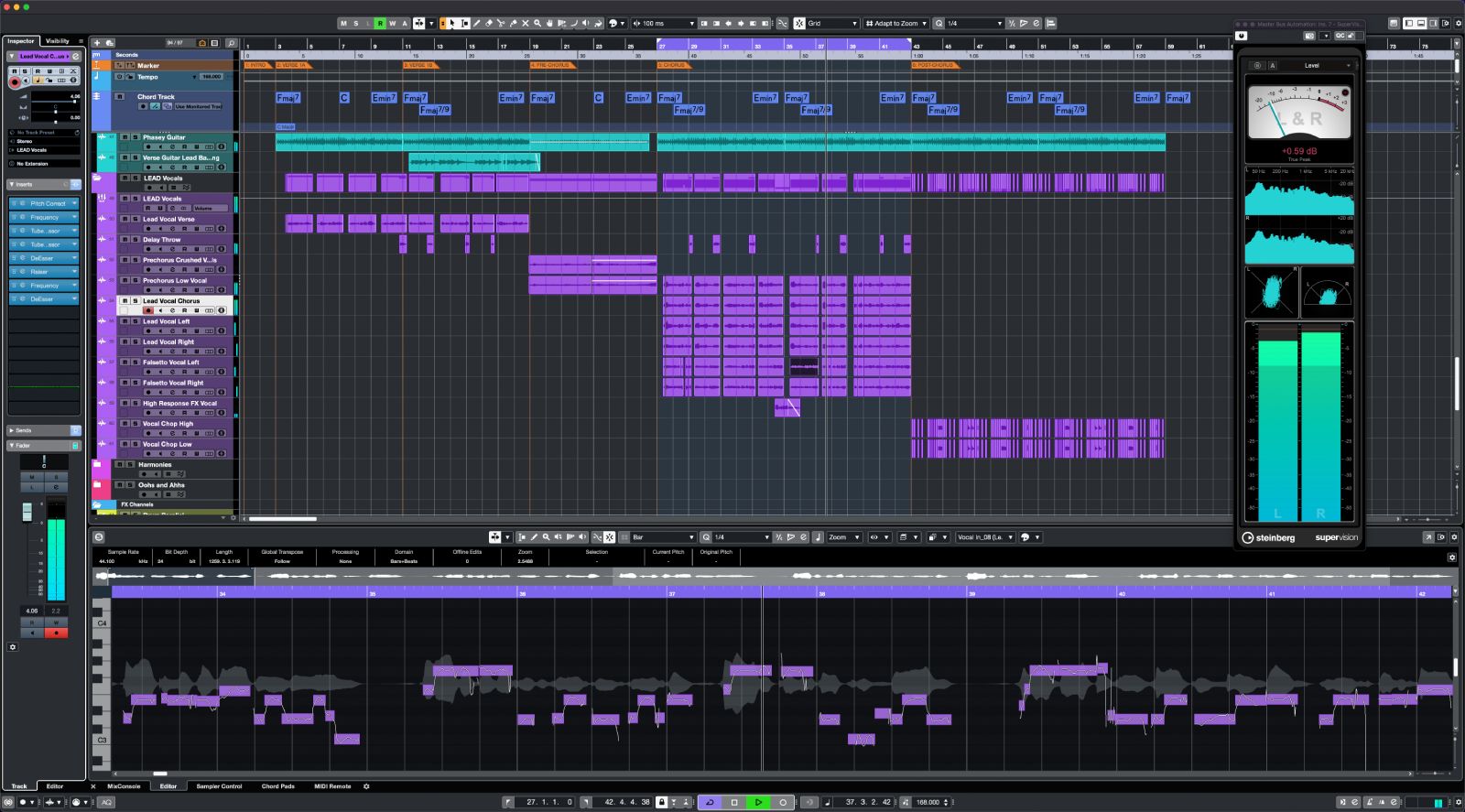 Steinberg Cubase Pro 15 screenshot 1